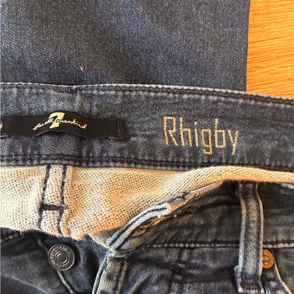 7 For All Mankind Other - 7 For All Mankind Dark Blue Relaxed Jeans